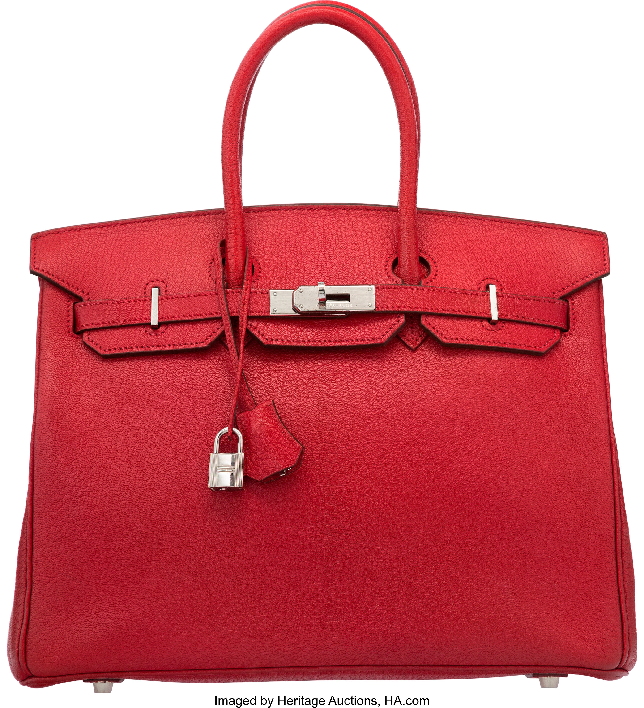 Hermes Kelly Bag 35cm in Bois De Rose Togo Leather With Palladium