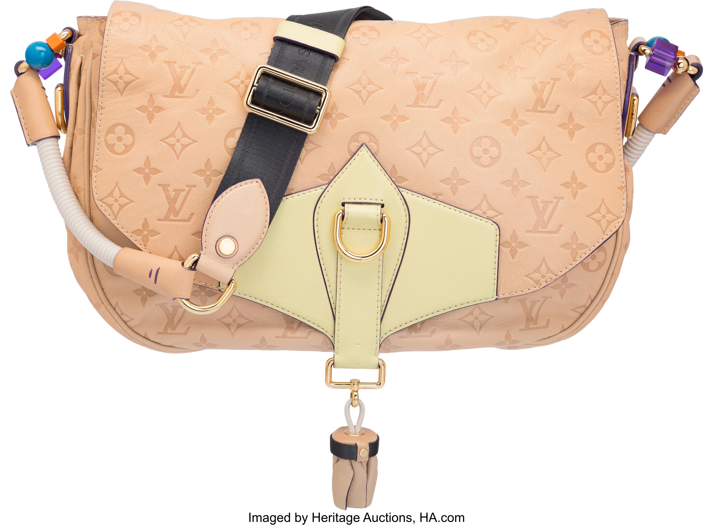 Louis Vuitton Underground Messenger Bag Monogram Empreinte Leather at  1stDibs