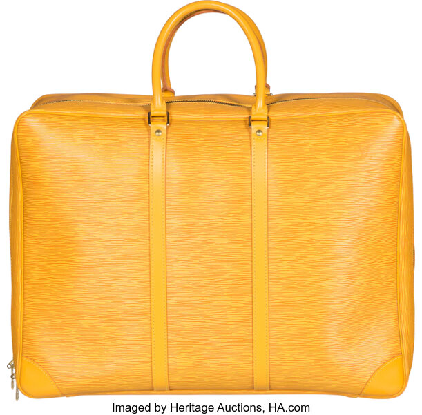 Sold at Auction: Louis Vuitton, Louis Vuitton Tassil Yellow Epi Leather Noe
