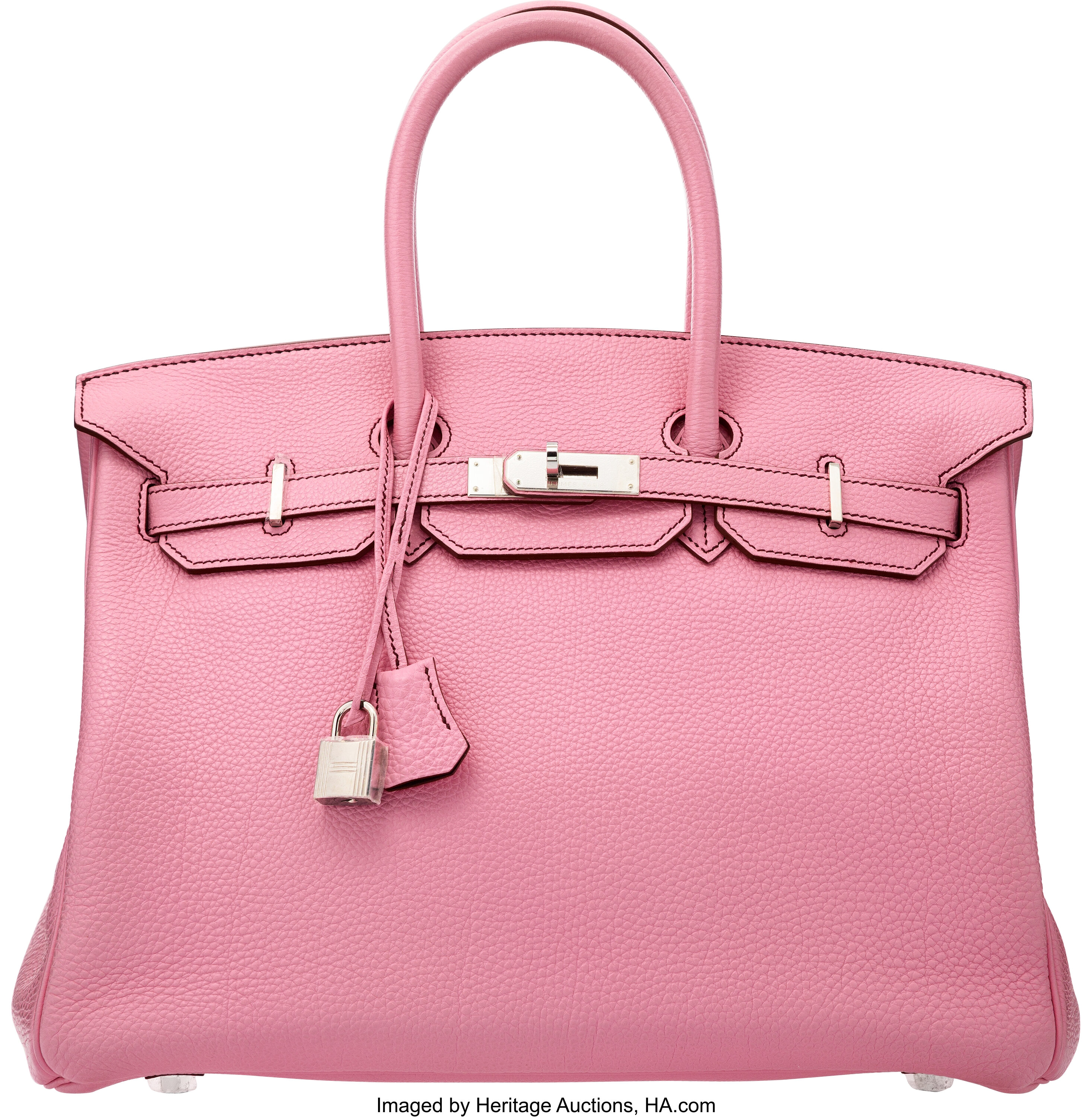 Hermes Birkin Bag Togo Leather Gold Hardware In Pink