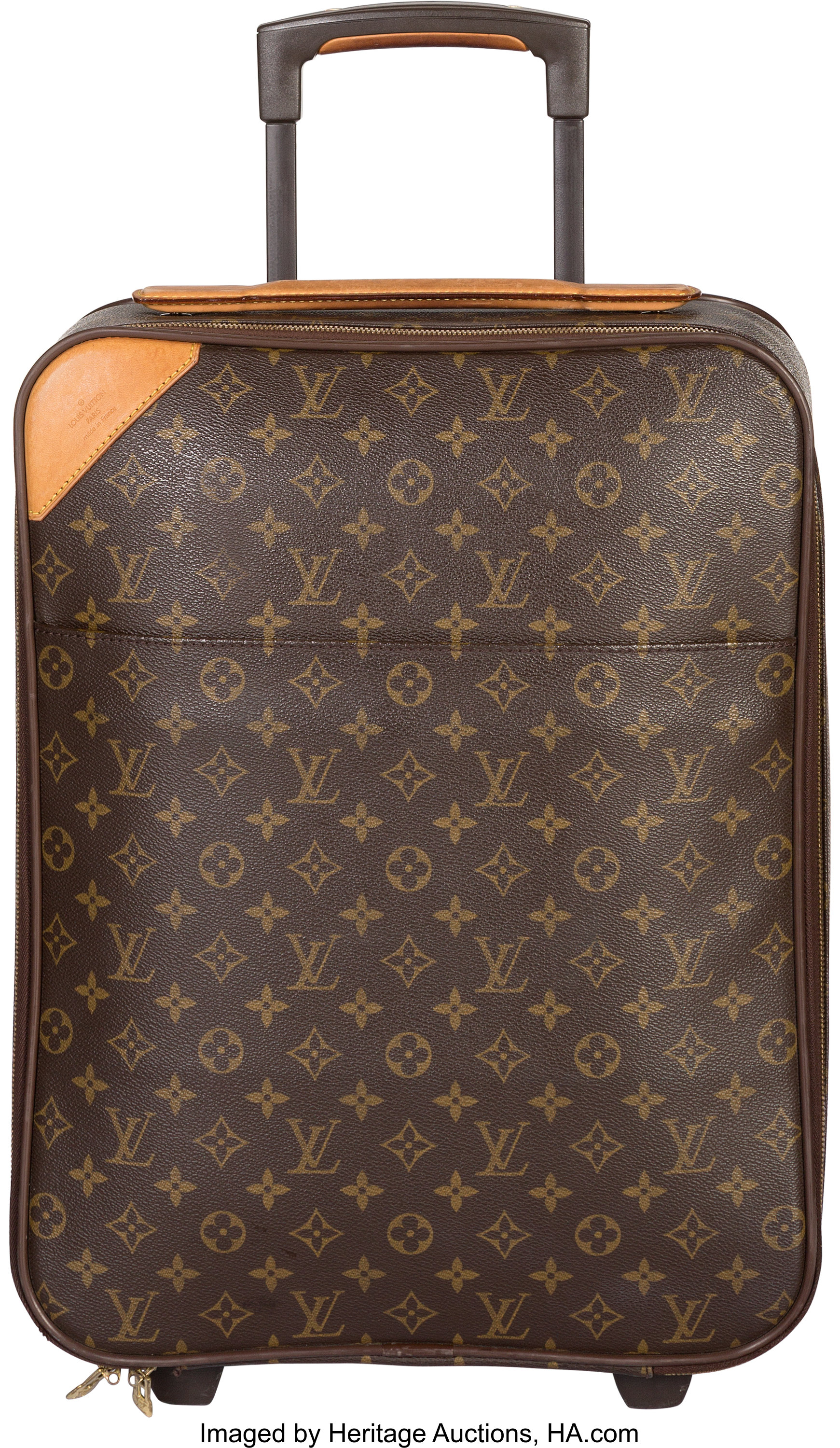 Brown Louis Vuitton Monogram Pegase 45 Travel Bag