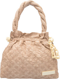 Sold at Auction: Louis Brown, Louis Vuitton Mini Lockit Nomade Bag