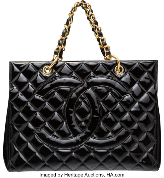 Black patent leather tote bag  Chanel: Handbags and Accessories