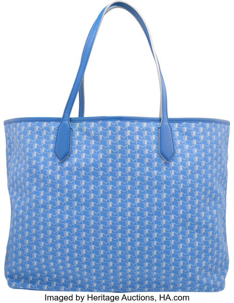 Moynat Leather Tote Bag - Blue Totes, Handbags - MOYNA20788