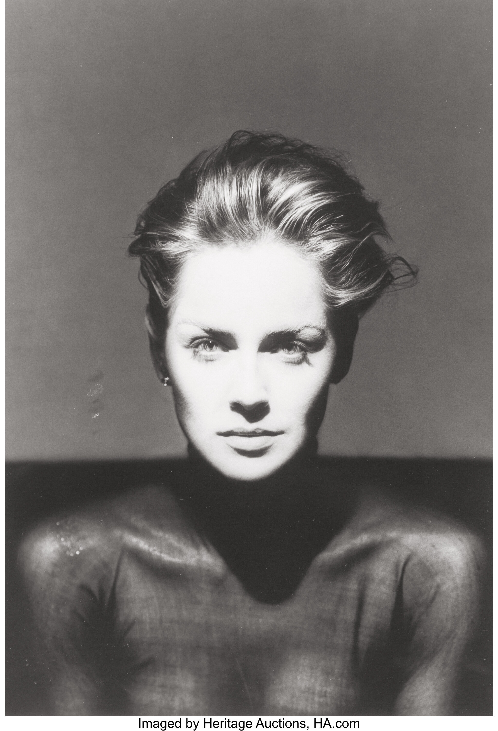 Victor Skrebneski (American, b. 1929). Sharon Stone, 1994. Gelatin 