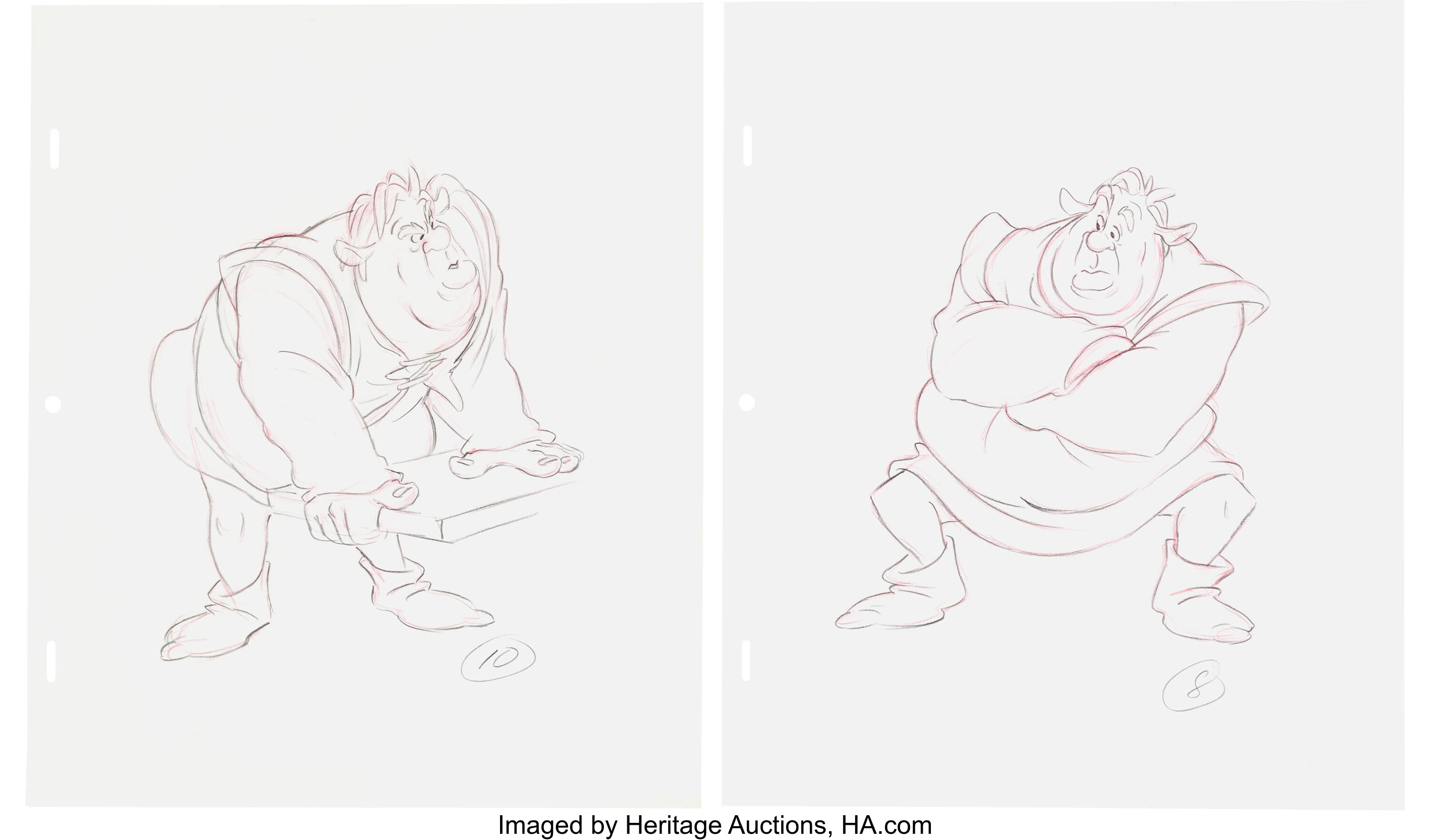 Shrek Early Character Development Art (DreamWorks, 2001).... | Lot ...