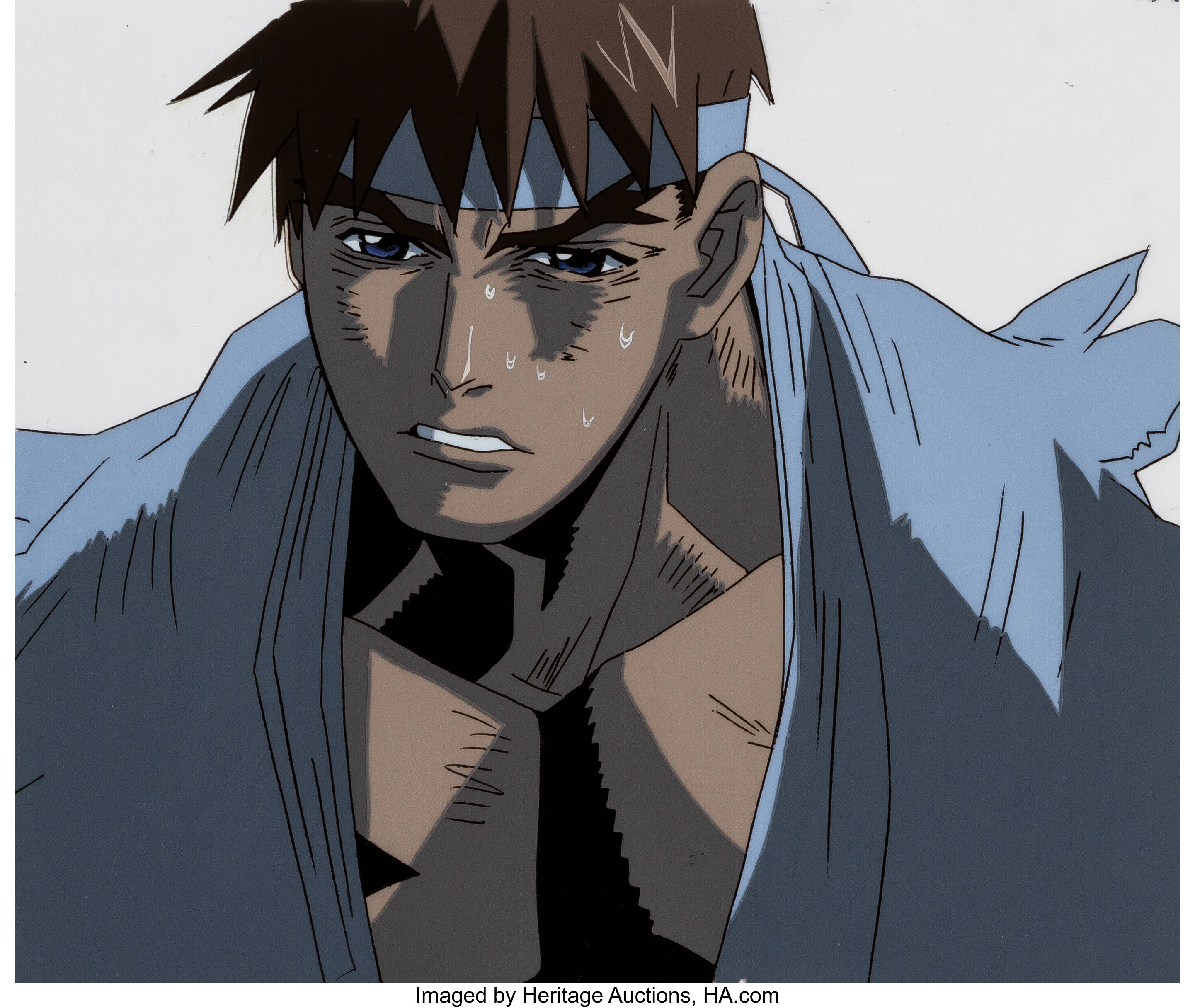 Street Fighter Zero Ryu Anime Production Cels And Animation Lot Heritage Auctions