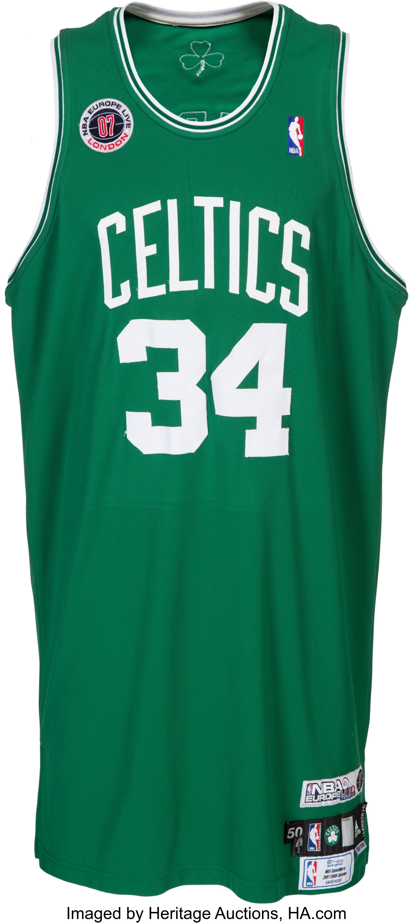 Jersey Boston Celtics Paul Pierce NBA 2007