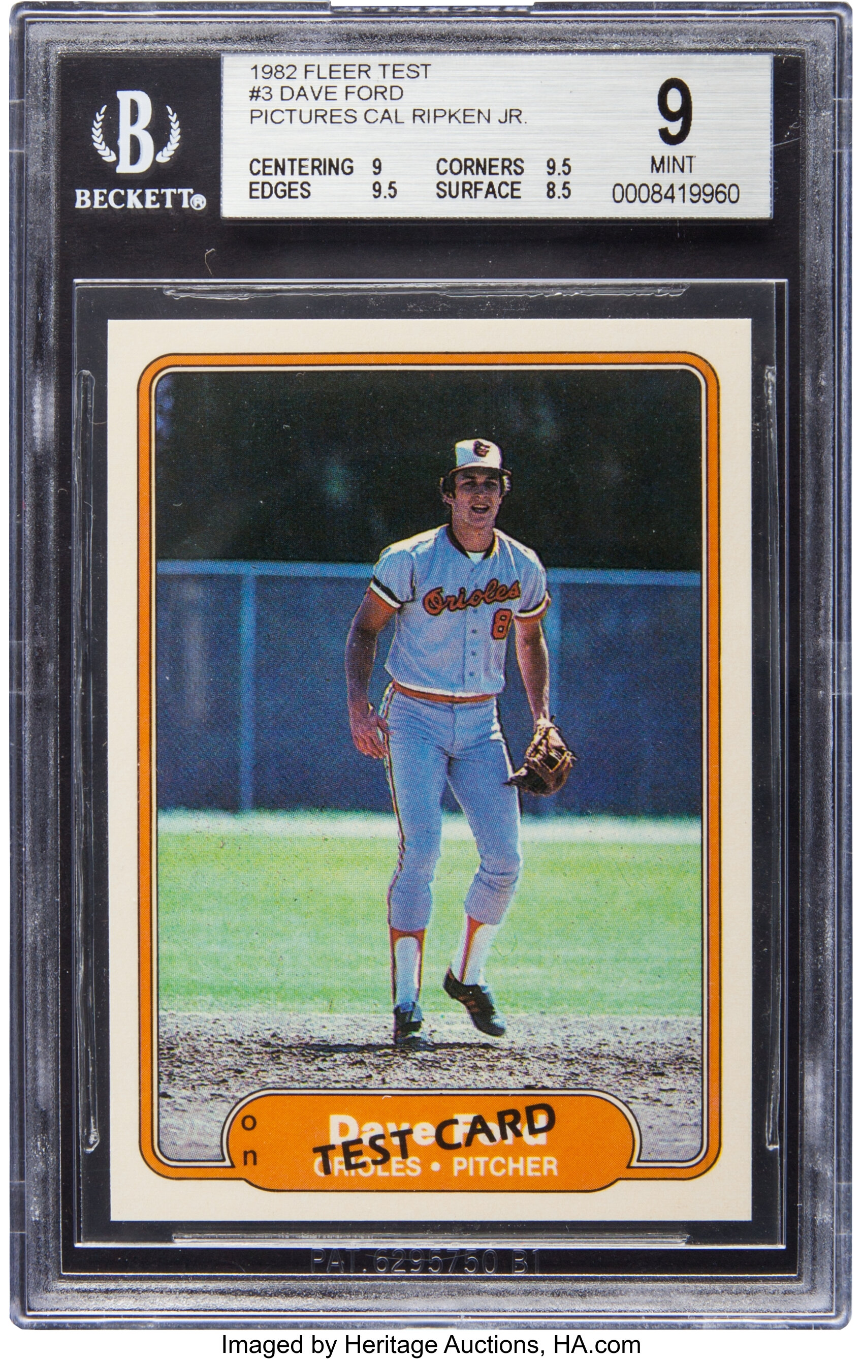 Cal Ripken 1982 Topps Traded Baseball #98t Mint Bgs 9