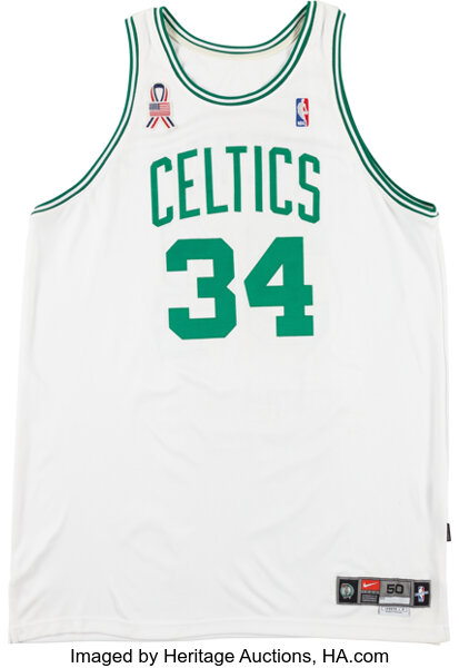 Paul Pierce Signed Mitchell&Ness Boston Celtics Shirt - CharityStars