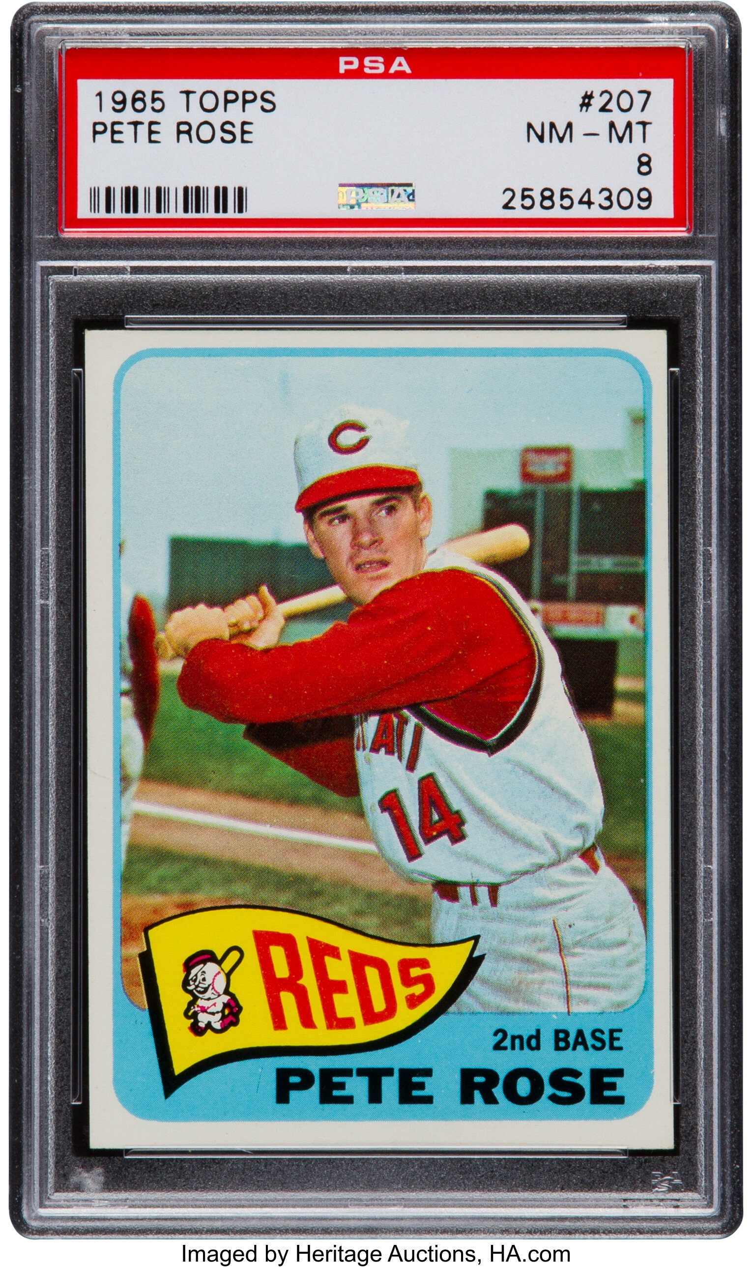 Pete Rose 1969 Topps #120 PSA 4 Graded Baseball Card