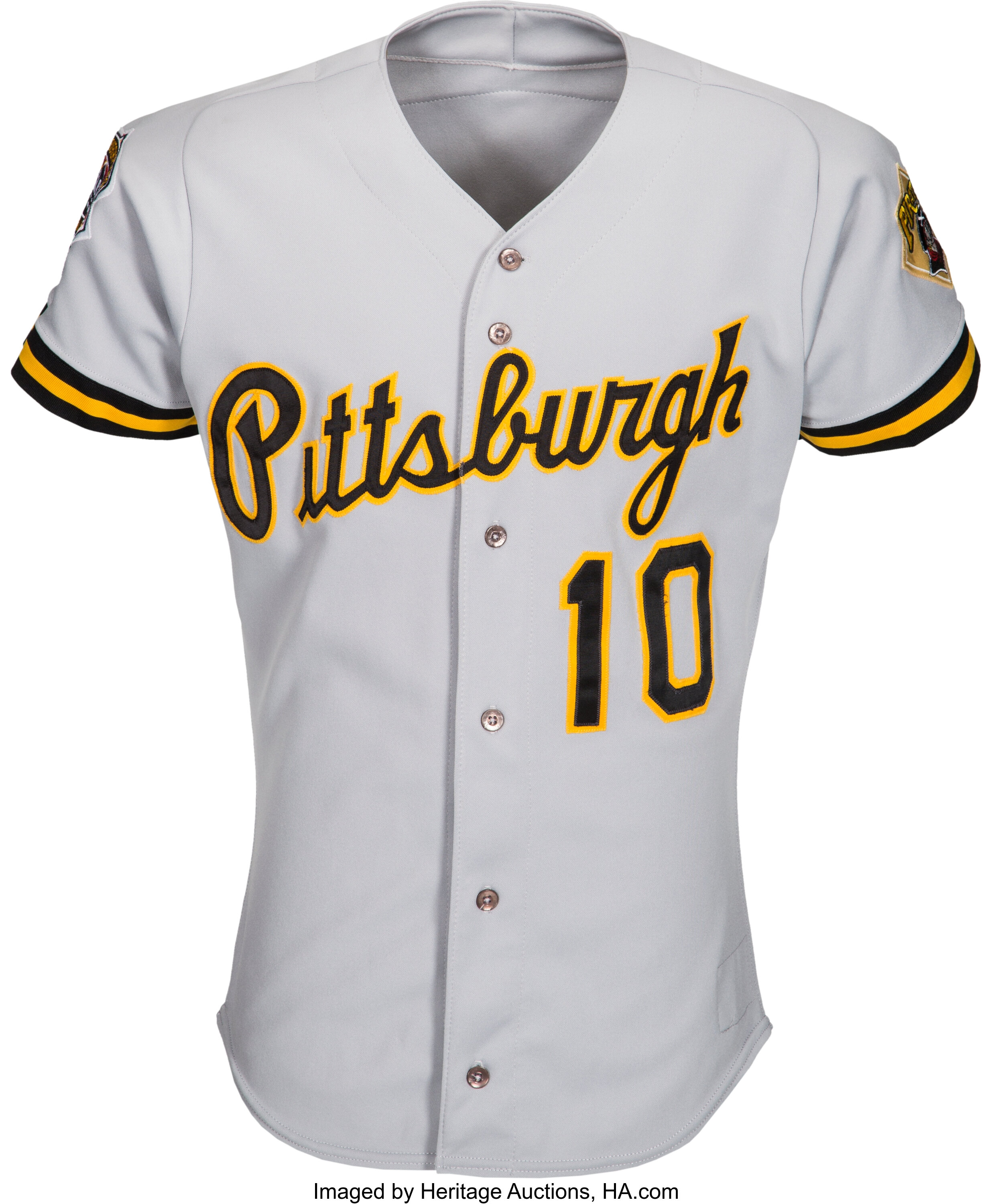 Lot Detail - 1987 Jim Leyland Game Used Pittsburgh Pirates Road Jersey  (Team LOA)