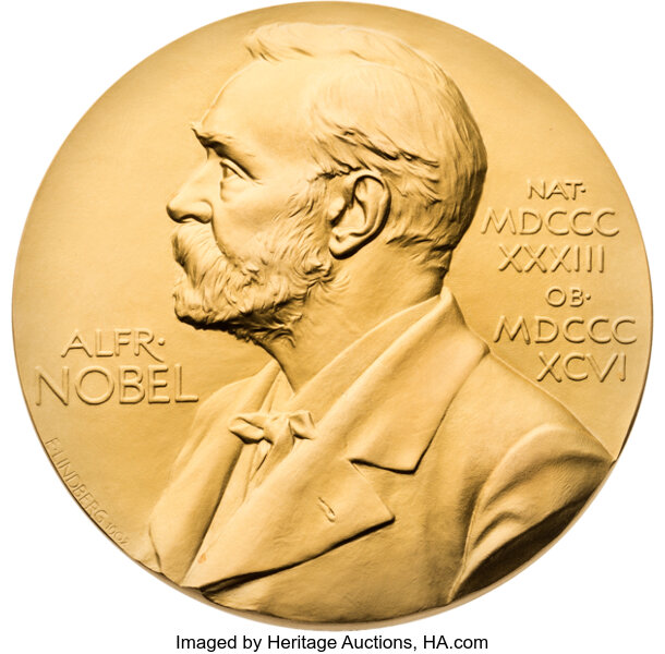 nobel peace prize medal image