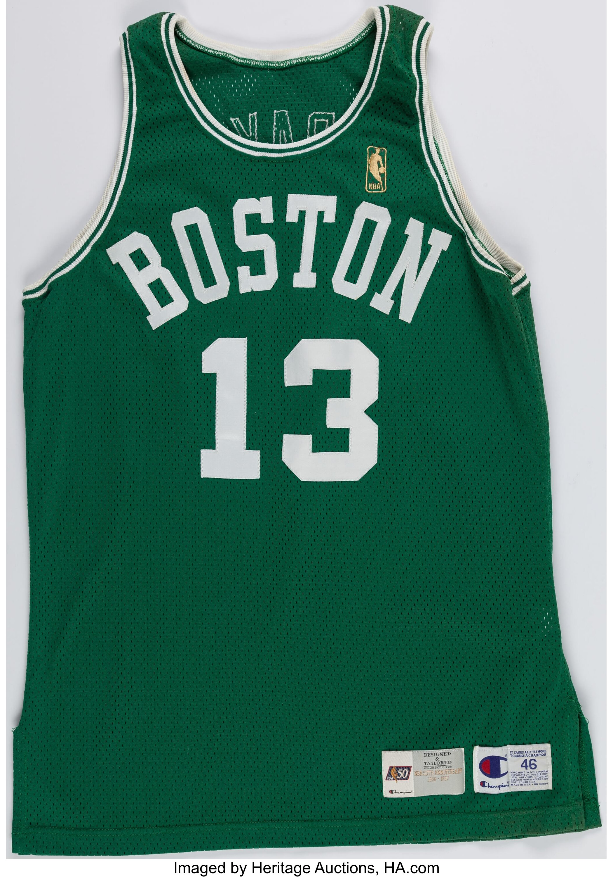 1996-97 Todd Day Game Worn Boston Celtics Warm Up Jacket., Lot #45125