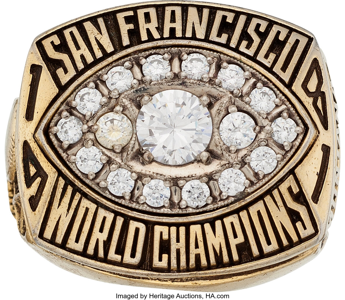 1994 San Francisco 49ers Super Bowl XXIX Championship Ring, Lot #56873