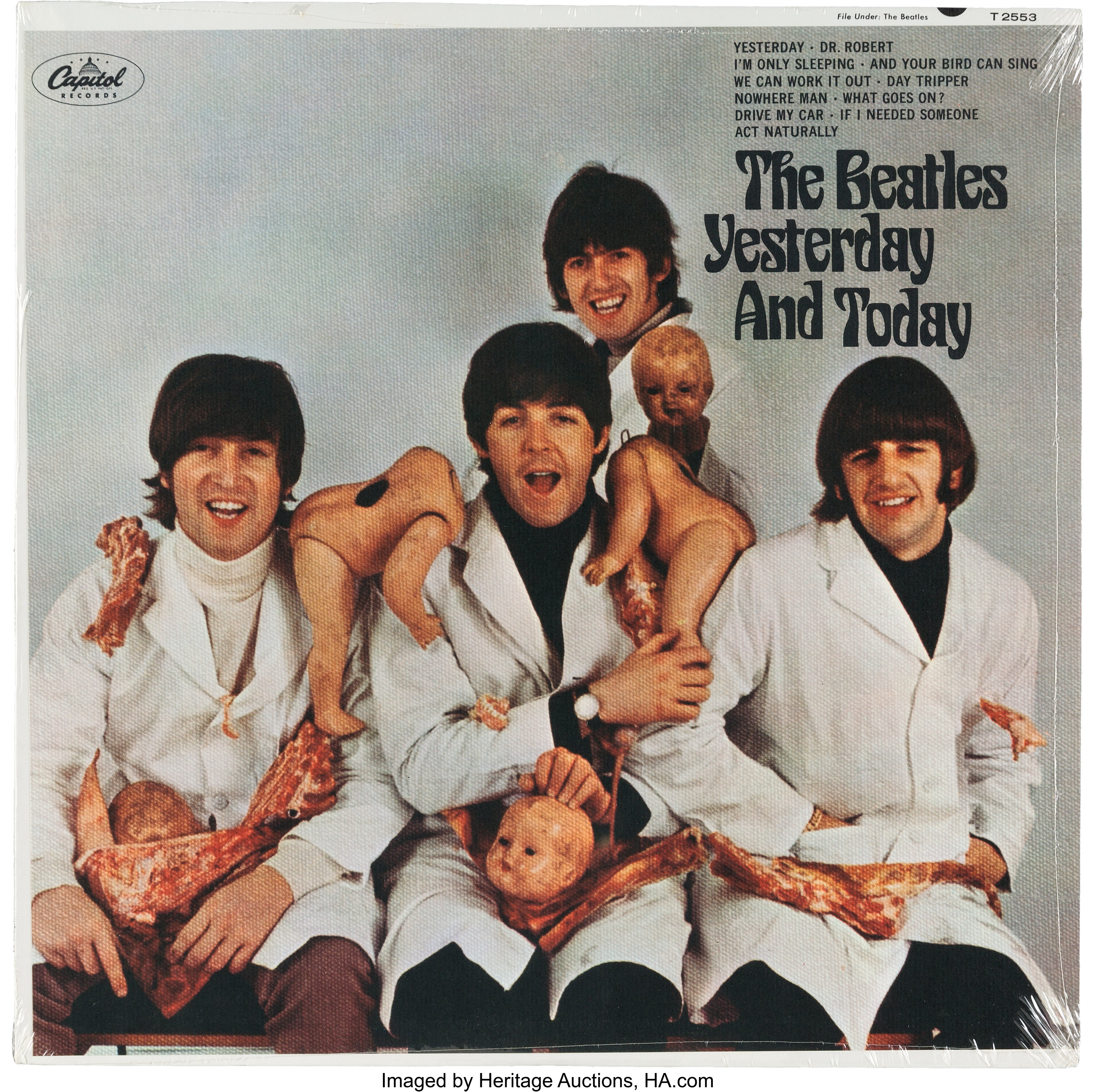 Beatles Yesterday and Today Sealed Livingston First State Mono | Lot ...