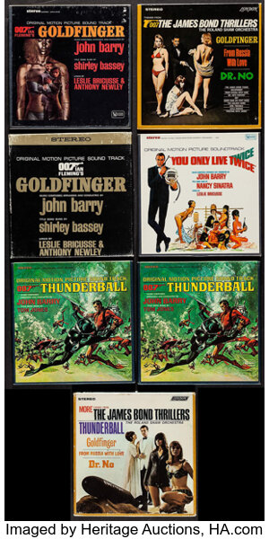 Goldfinger & Others Lot (United Artists & Music Tapes Inc, 1964