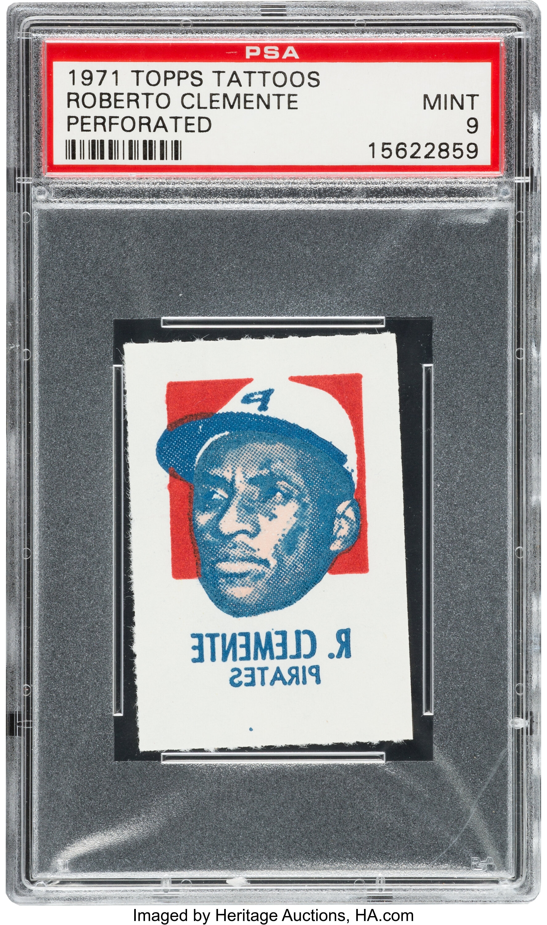 Sold at Auction: 1971 Topps Super Roberto Clemente