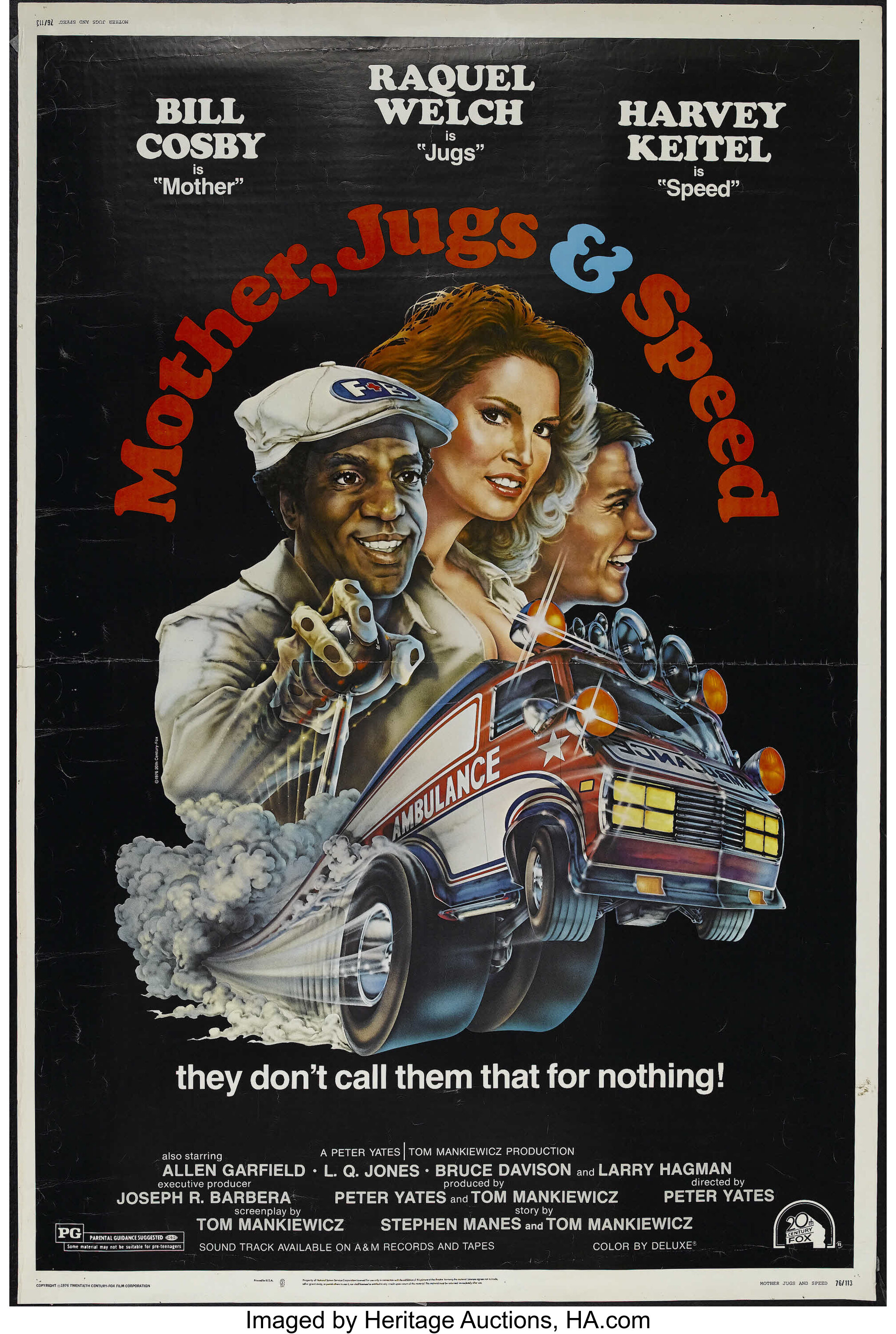 Mother, Jugs & Speed (20th Century Fox, 1976). Poster (40