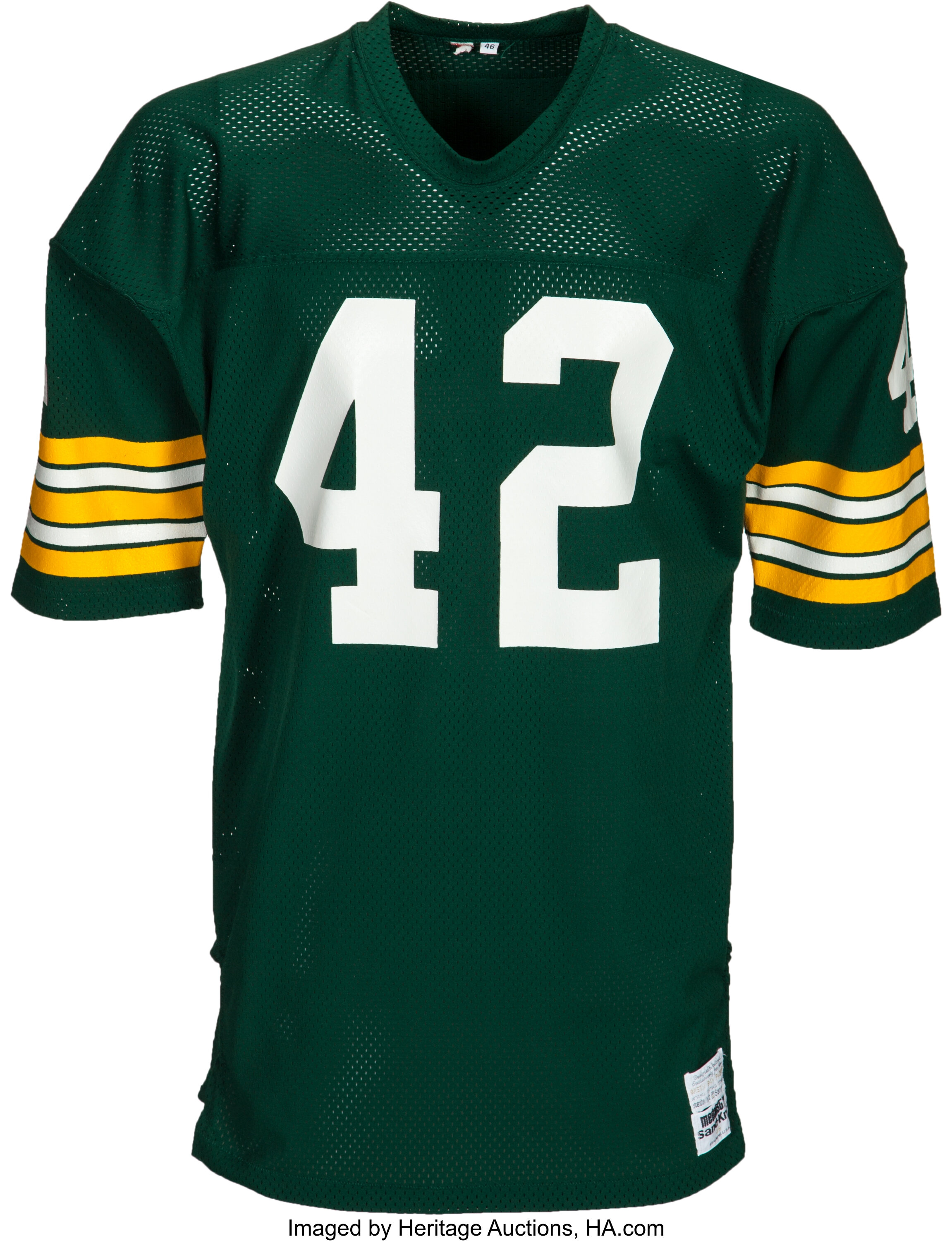 1980's John Brockington Green Bay Packers Jersey - Kindler, Lot #54673