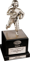 1972 Bert Bell NFL Player of the Year Award Presented to Larry, Lot  #52759