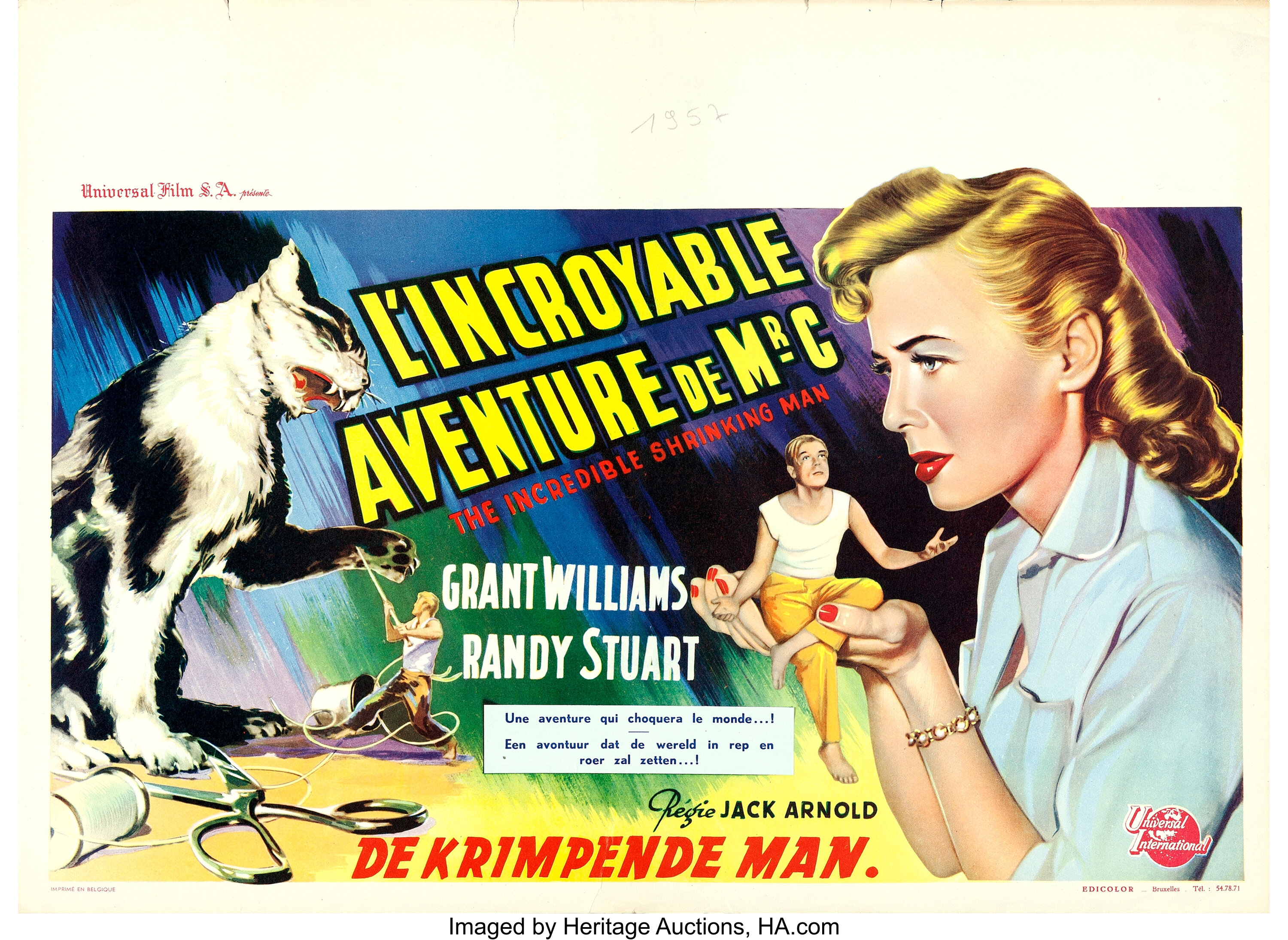 incredible shrinking man poster