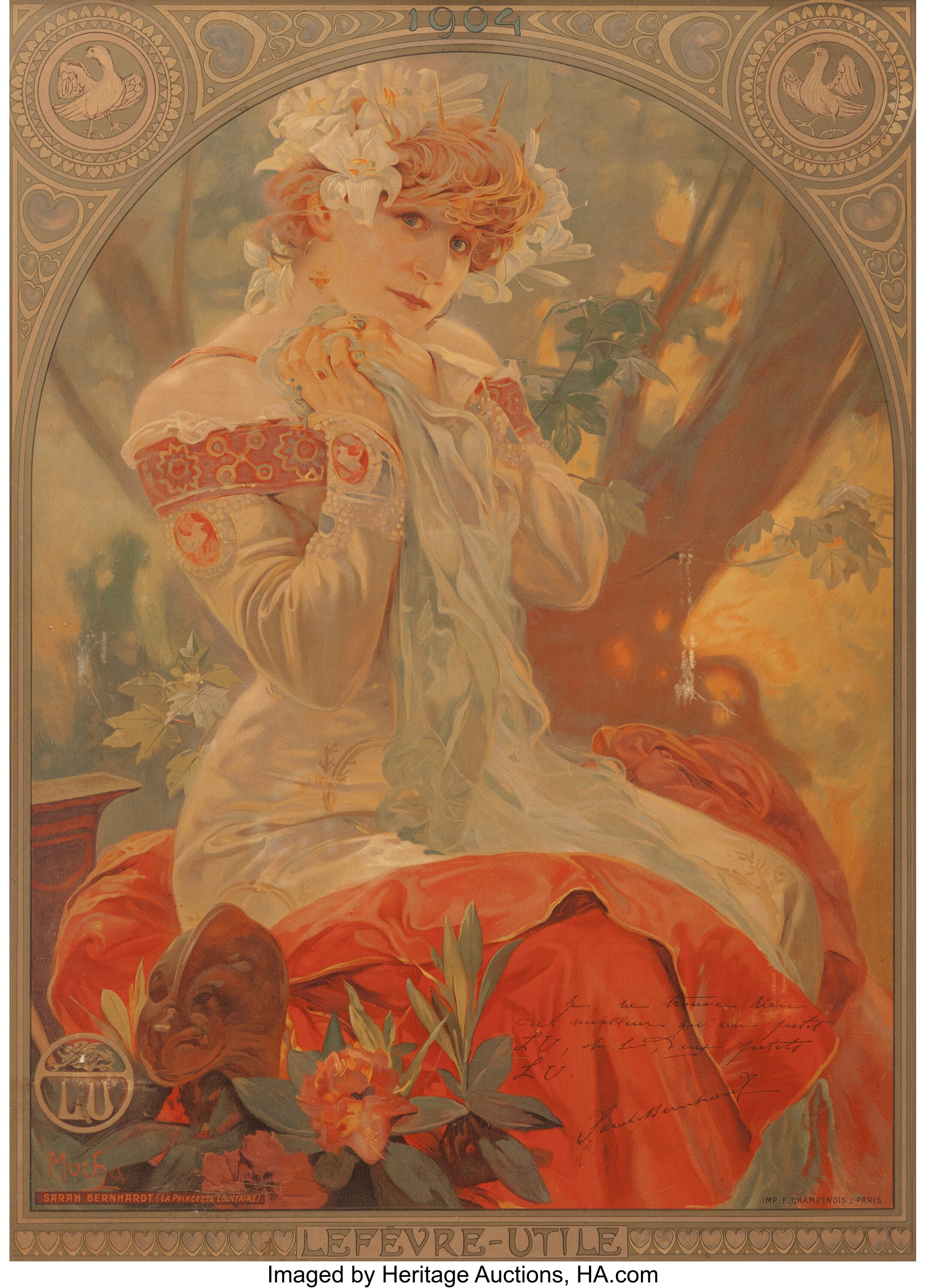 alphonse mucha sarah bernhardt