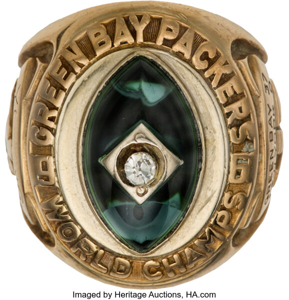 1961 Green Bay Packers NFL Championship Ring - www.championshipringclub.com