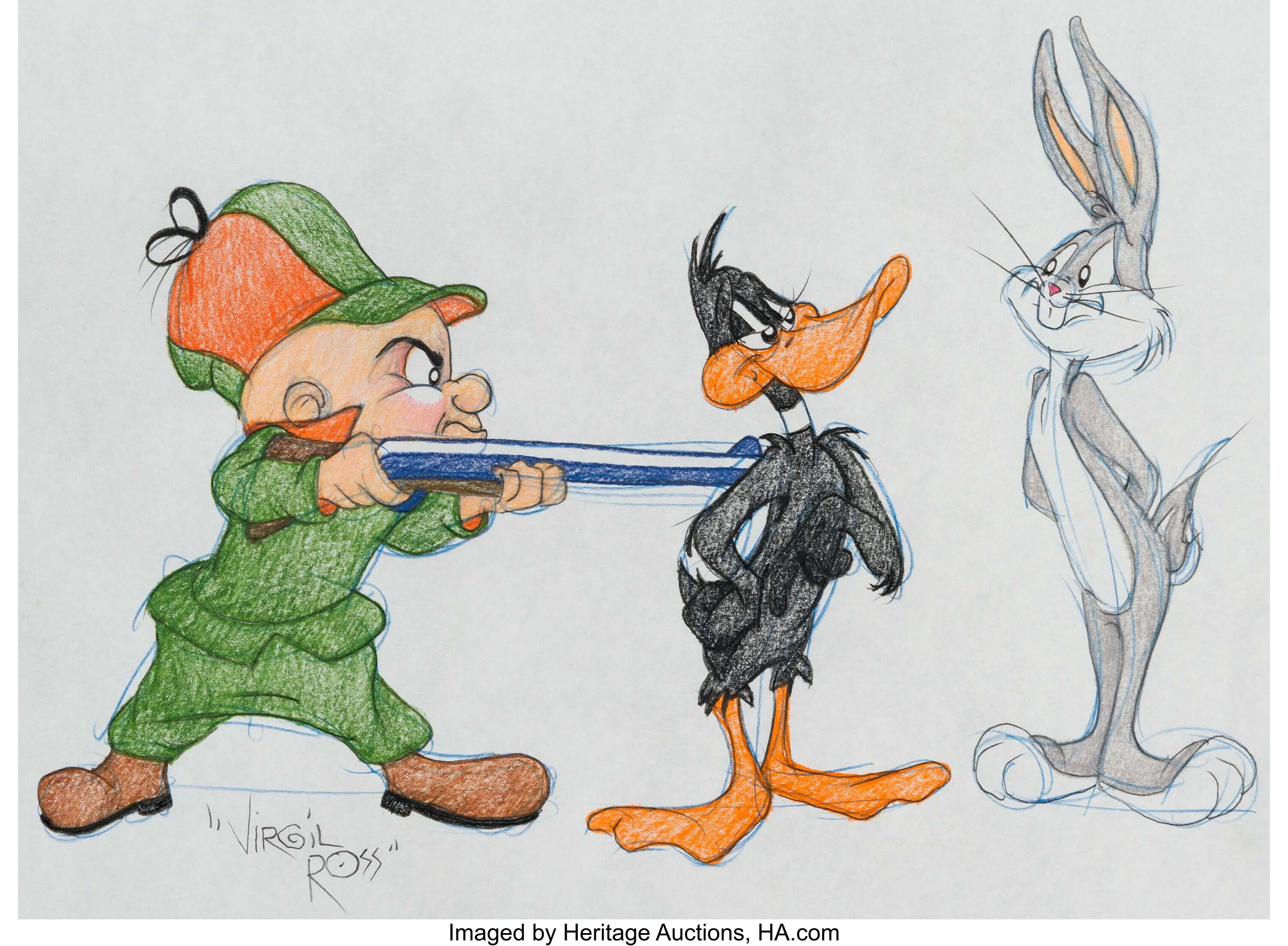 bugs bunny and daffy duck wabbit season