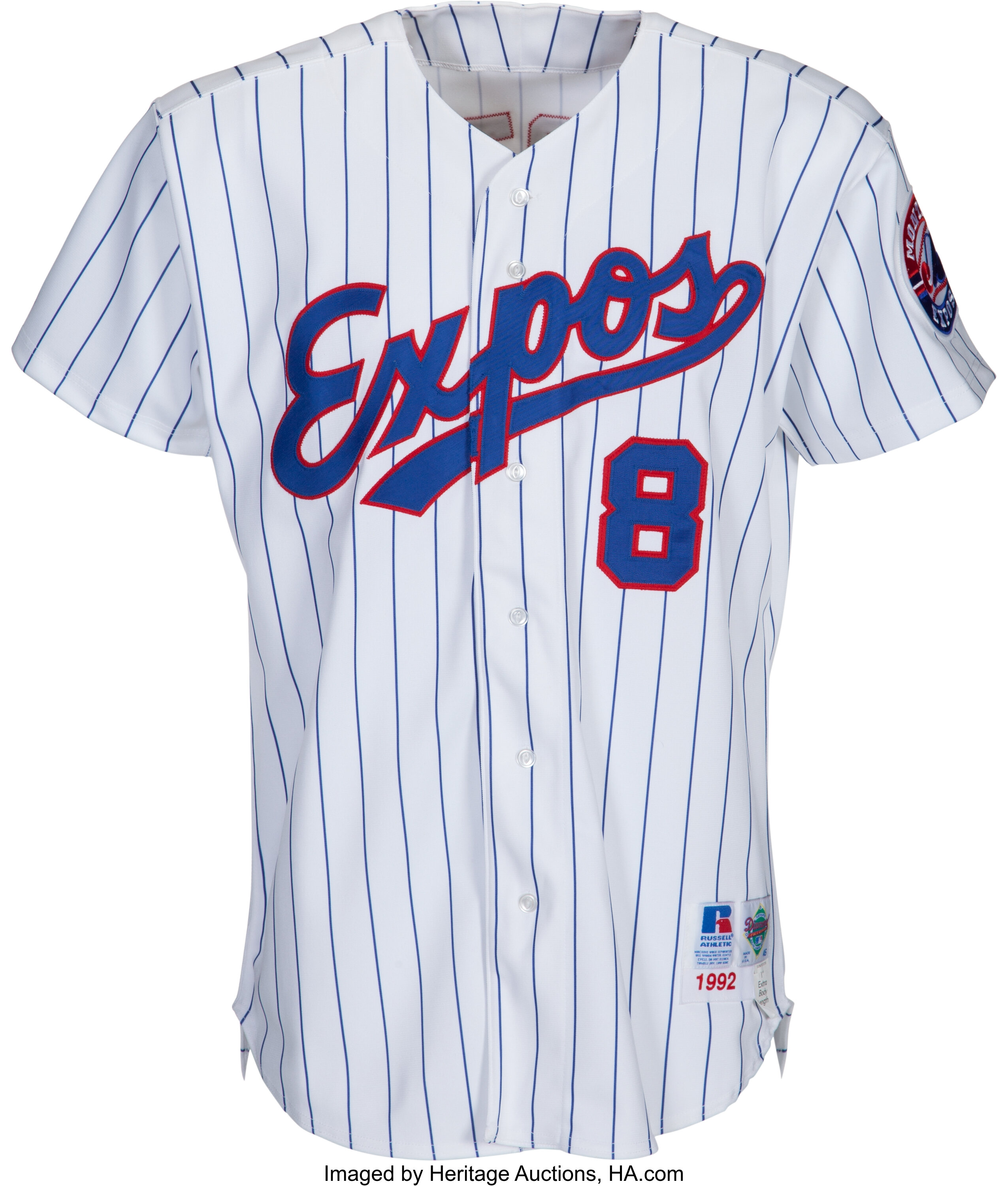 1992 Gary Carter Game Worn Montreal Expos Jersey & Pants from The | Lot ...