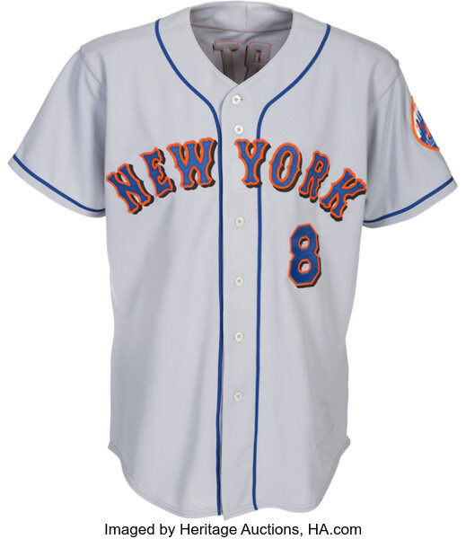 2003 Gary Carter Game Worn New York Mets Spring Training Jersey