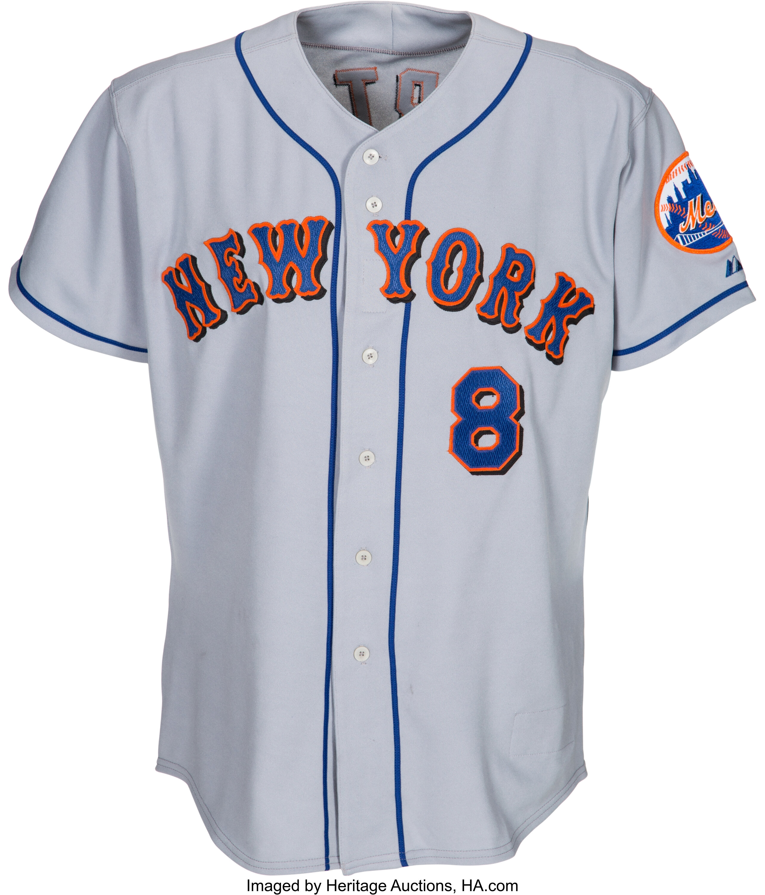 Lot Detail - 1986 Gary Carter New York Mets MLB Playoffs Game-Used &  Autographed Road Jersey (JSA • Championship Season)