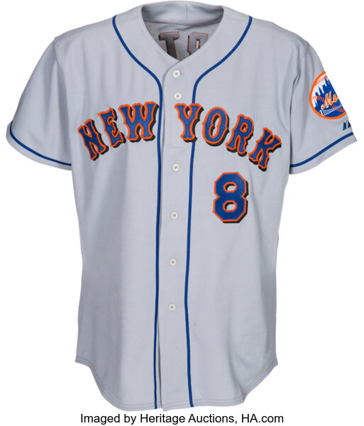 Gary Carter Signed New York Mets Jersey. Baseball Collectibles