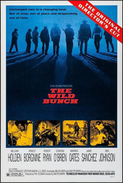 The Wild Bunch (Warner Brothers, R-1999). One Sheet (27