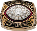 Washington Redskins Super Bowl Ring (1982) - Premium Series – Rings For  Champs