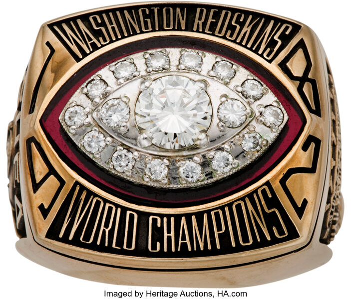 1982-83 Washington Redskins Super Bowl XVII Championship Ring