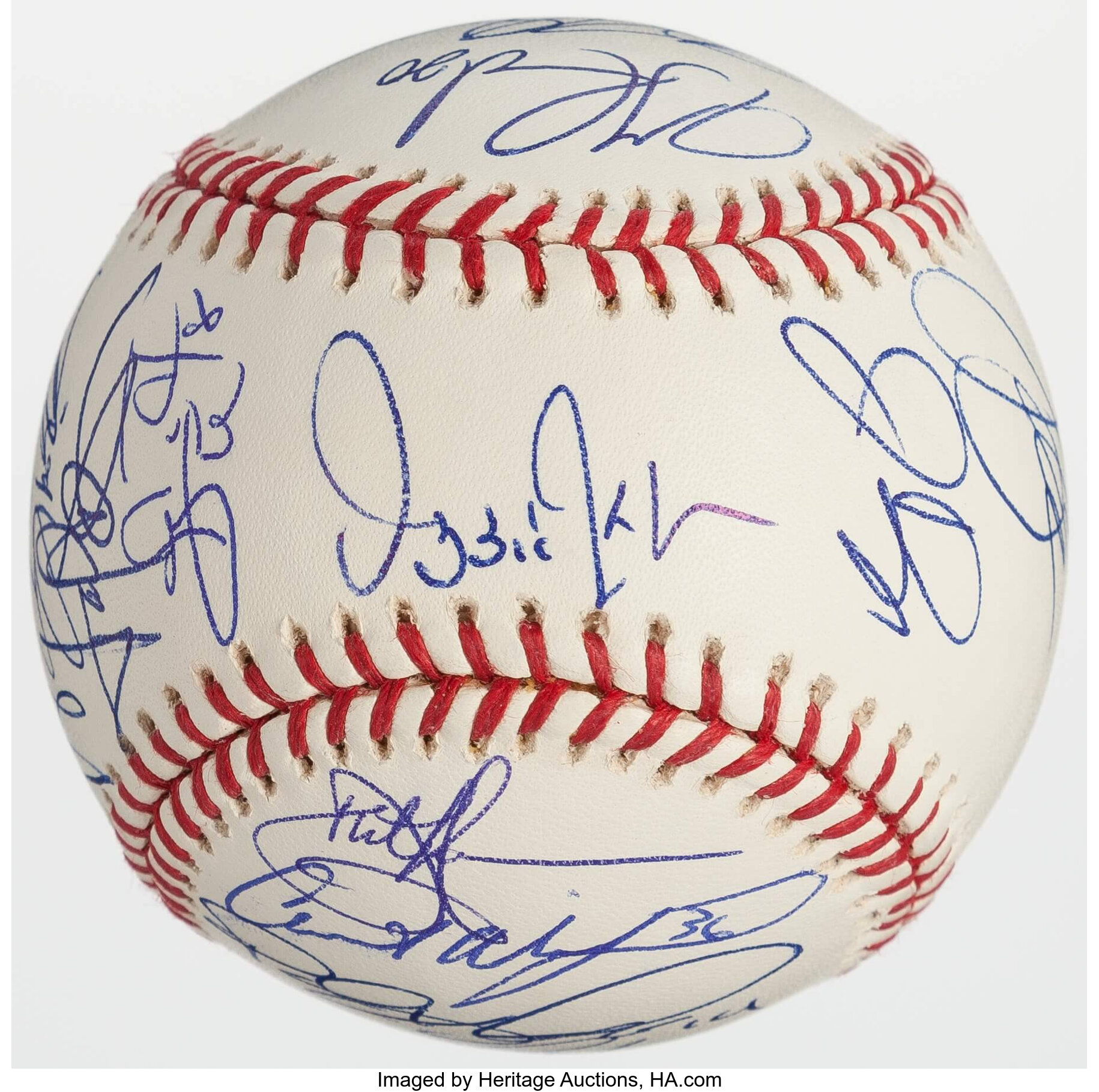 Lot Detail - 2005 Chicago White Sox Team Signed World Series Celebration  16x20 Photo(27 Signatures)