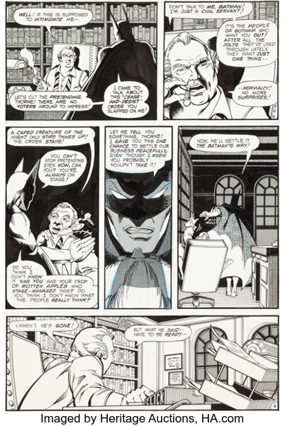 Marshall Rogers and Terry Austin Detective Comics #474 Story Page 6 | Lot  #93203 | Heritage Auctions