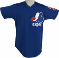 80s Montreal Expos Mesh Batting Practice Jersey 