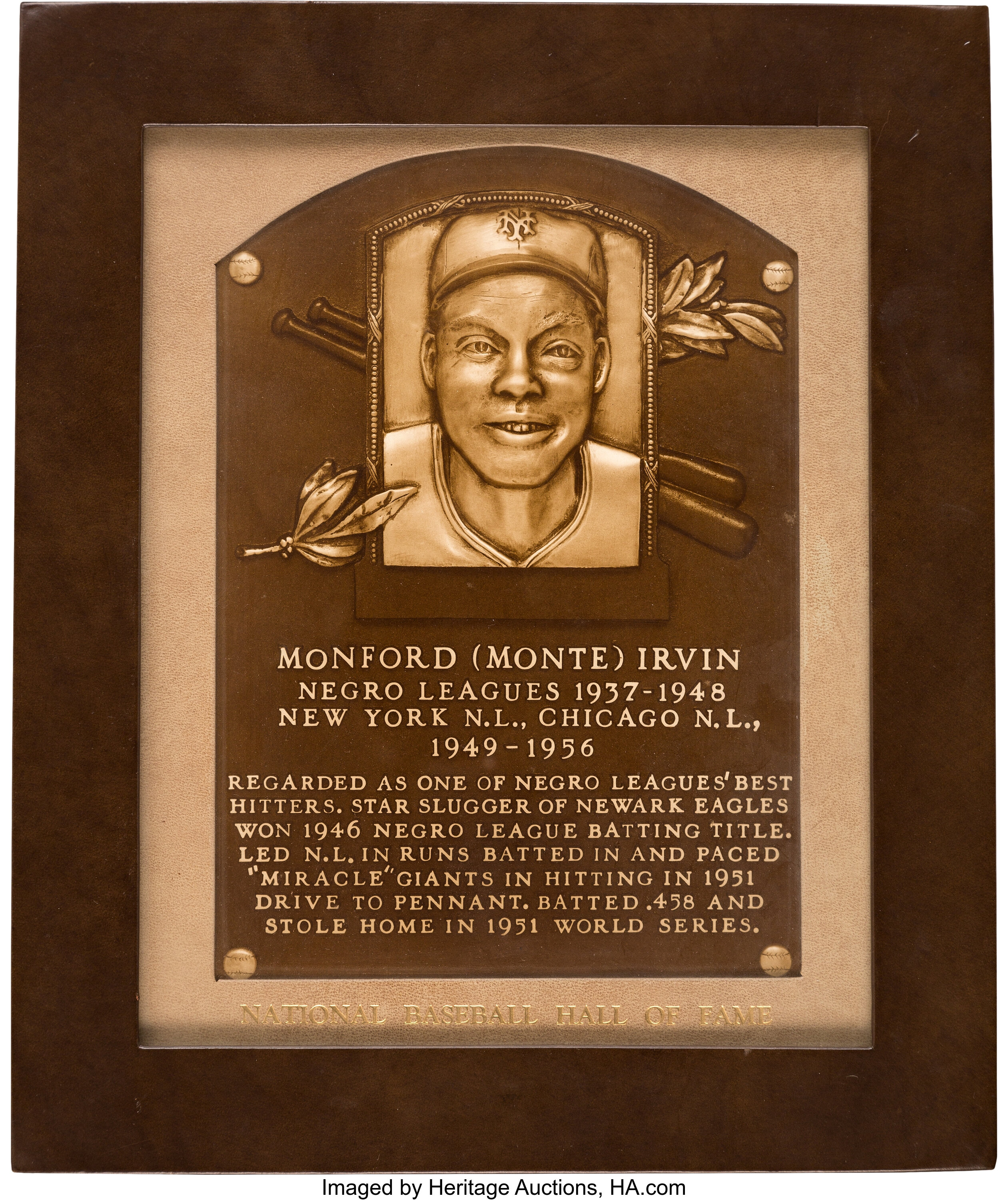 Memorial plaque second base Jackie Robinson for in the Hall of Fame  Gallery, National Baseball Hall of Fame & Museum, Cooperstown, NY, USA  Stock Photo - Alamy