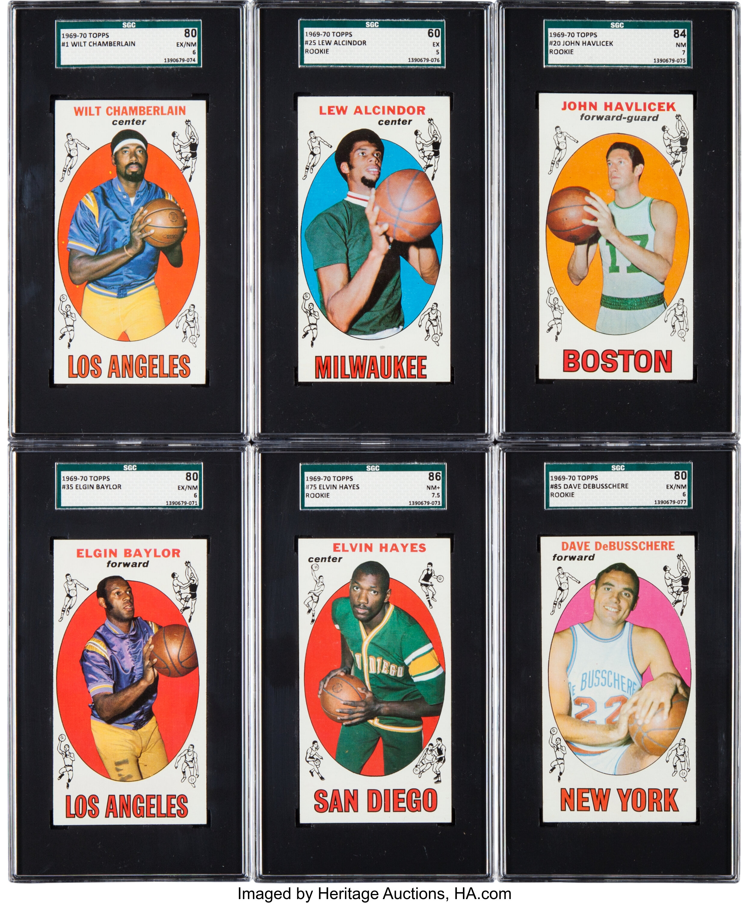 1969 Topps Basketball Complete Set (99). Basketball Cards Sets