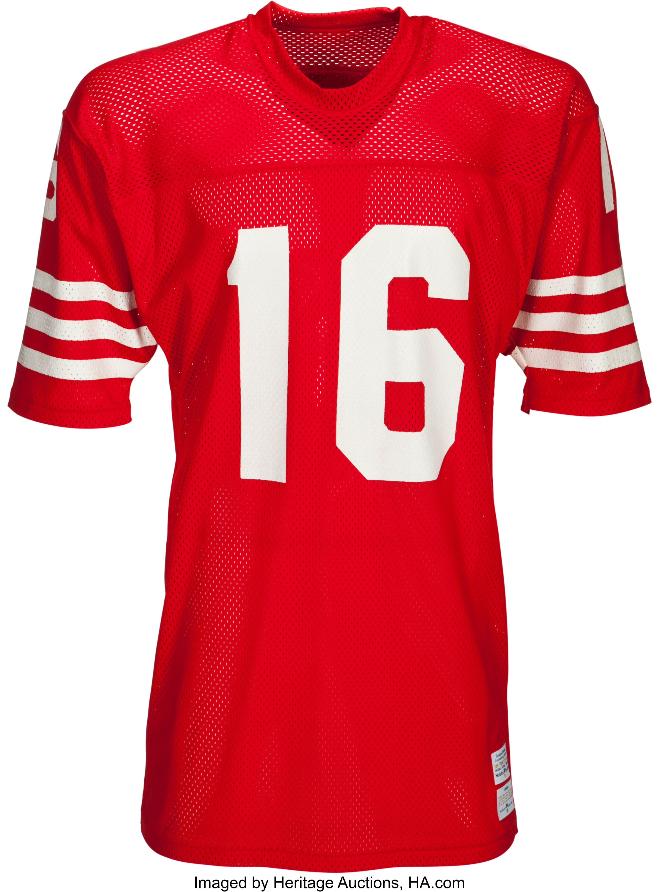 Jerry Rice Team issued San Francisco 49ers Jersey Game Used Worn