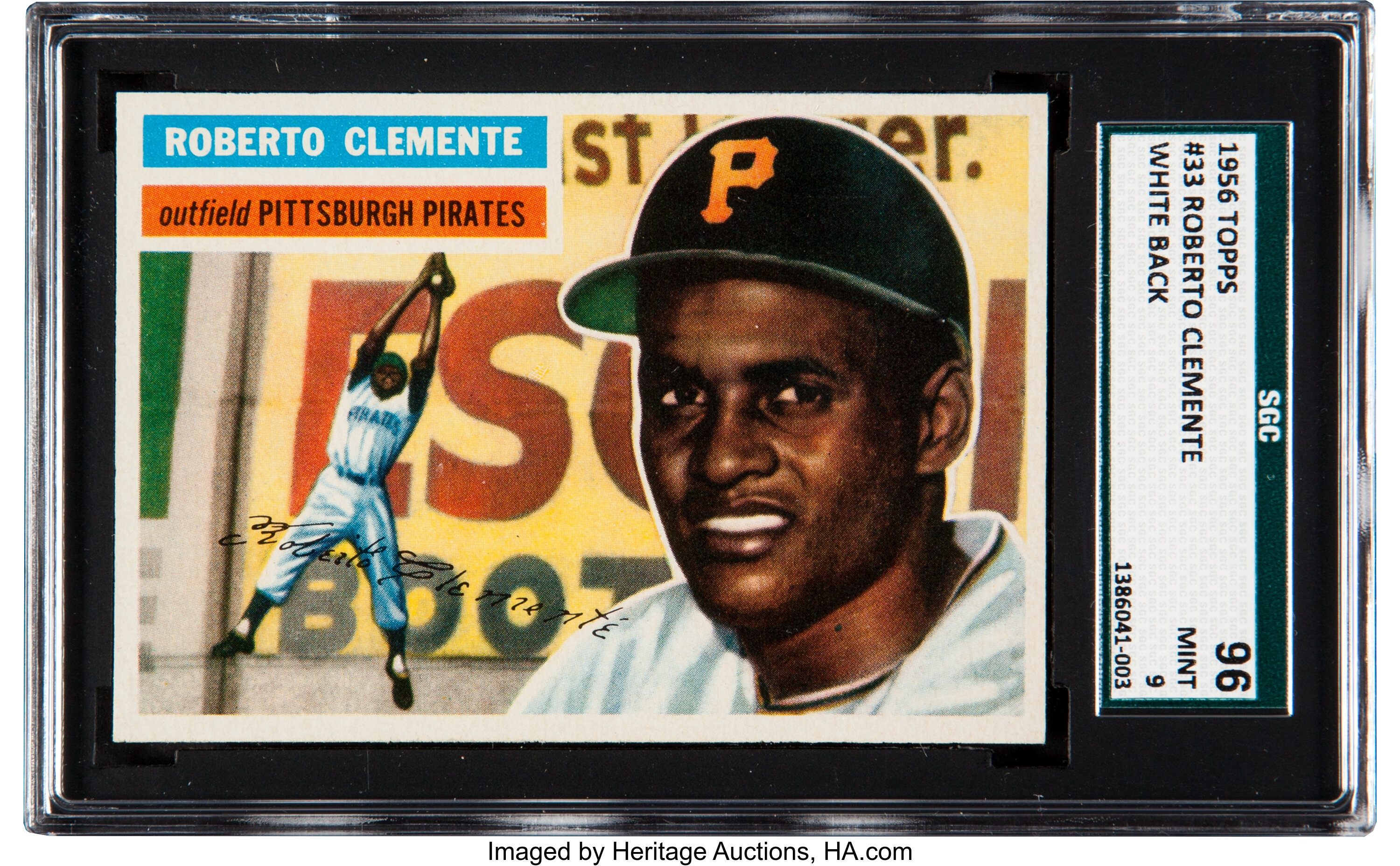 Roberto Clemente 1956 TOPPS #33 PITTSBURGH PIRATES!