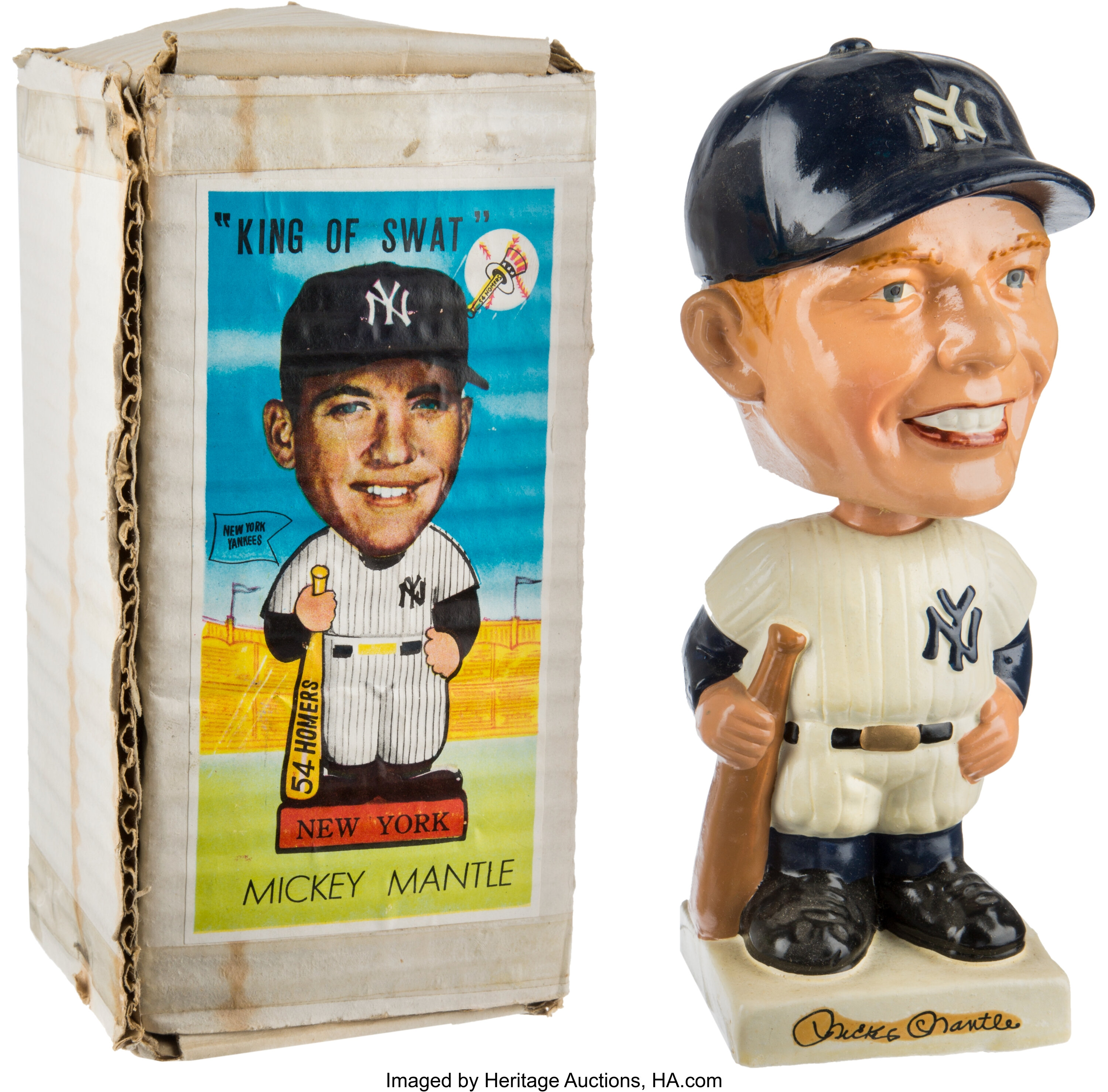 Mickey Mantle New York Yankees Reaction Figure