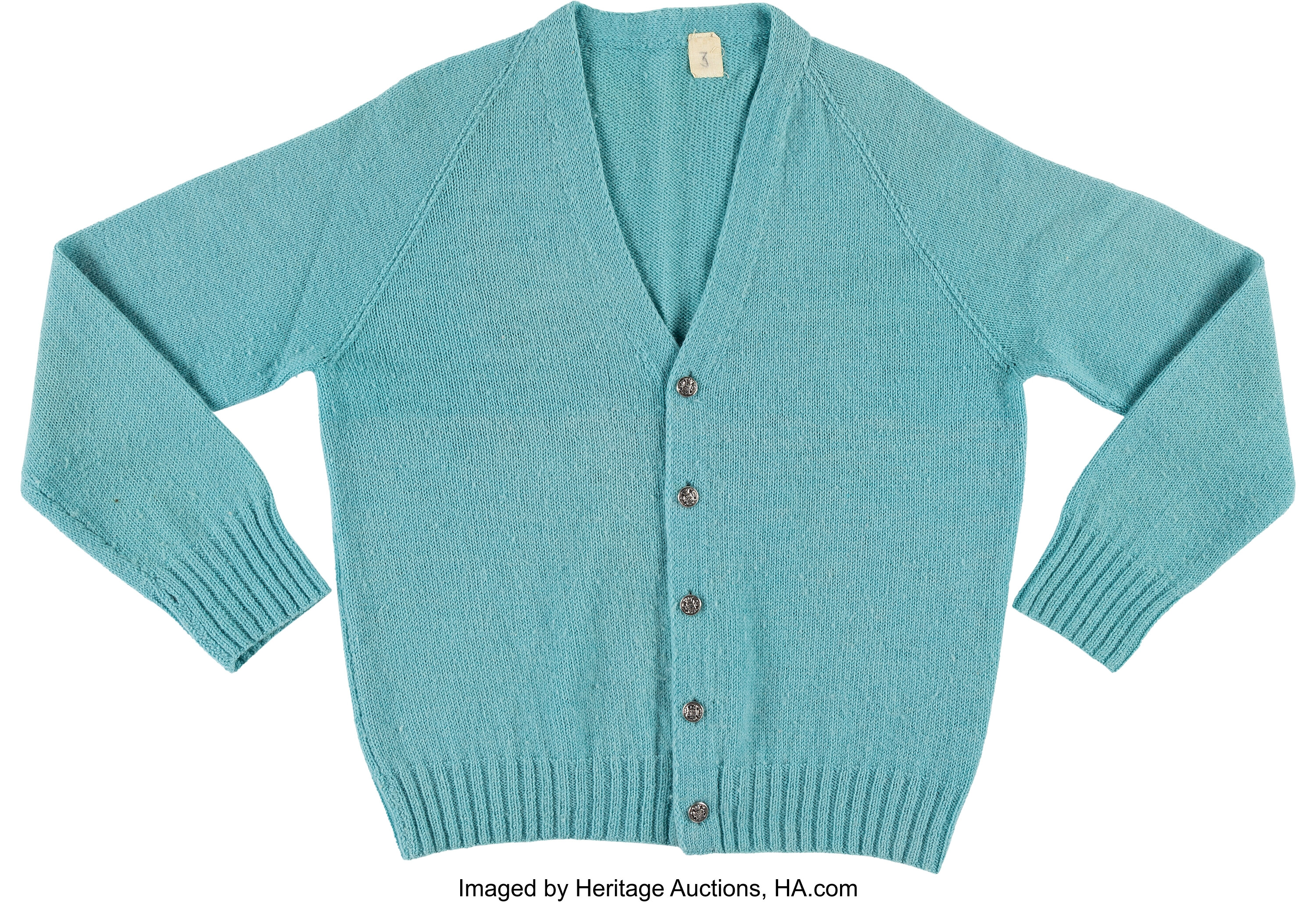 A Fred Rogers Sweater from 