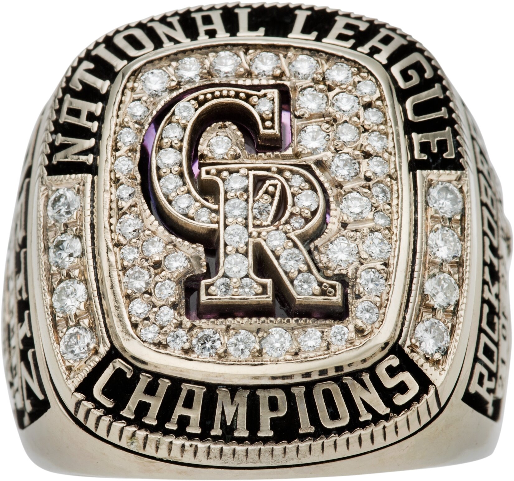 COLORADO ROCKIES NLCS CHAMPIONS WORLD SERIES PLAQUE - 12" X 15" -  HOLOGRAM