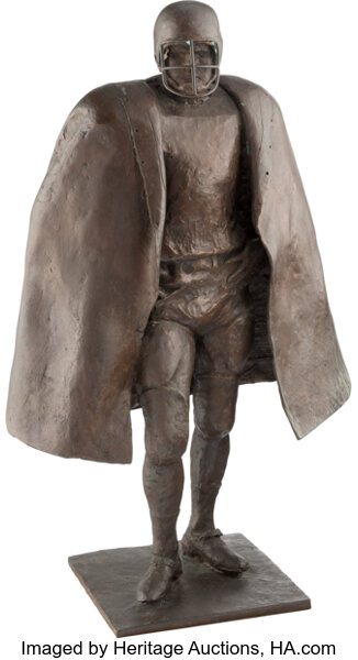 Walter Payton Bronze Bust Statue Number 156 of 1000