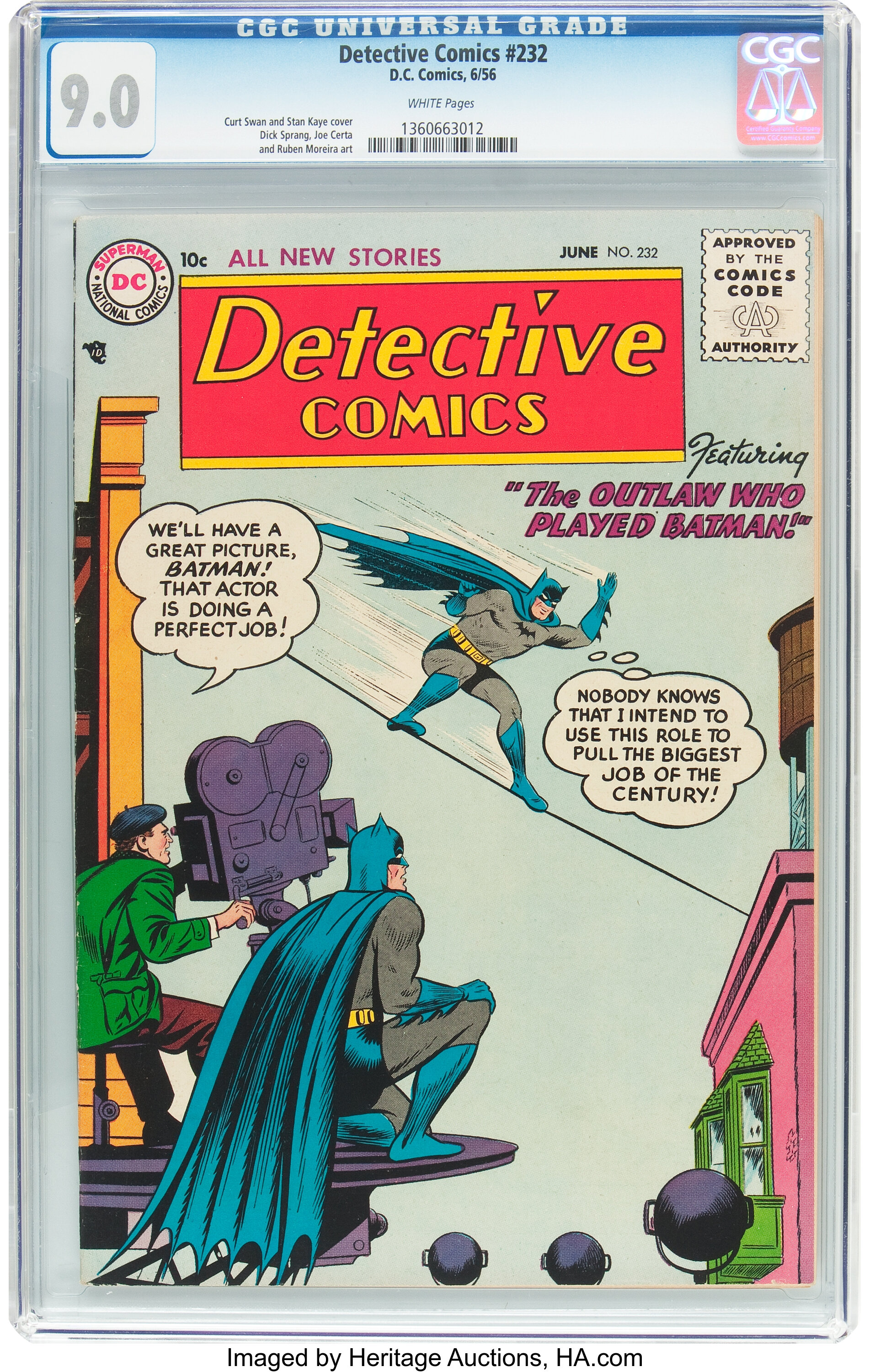 How Much Is Detective Comics #232 Worth? Browse Comic Prices | Heritage  Auctions