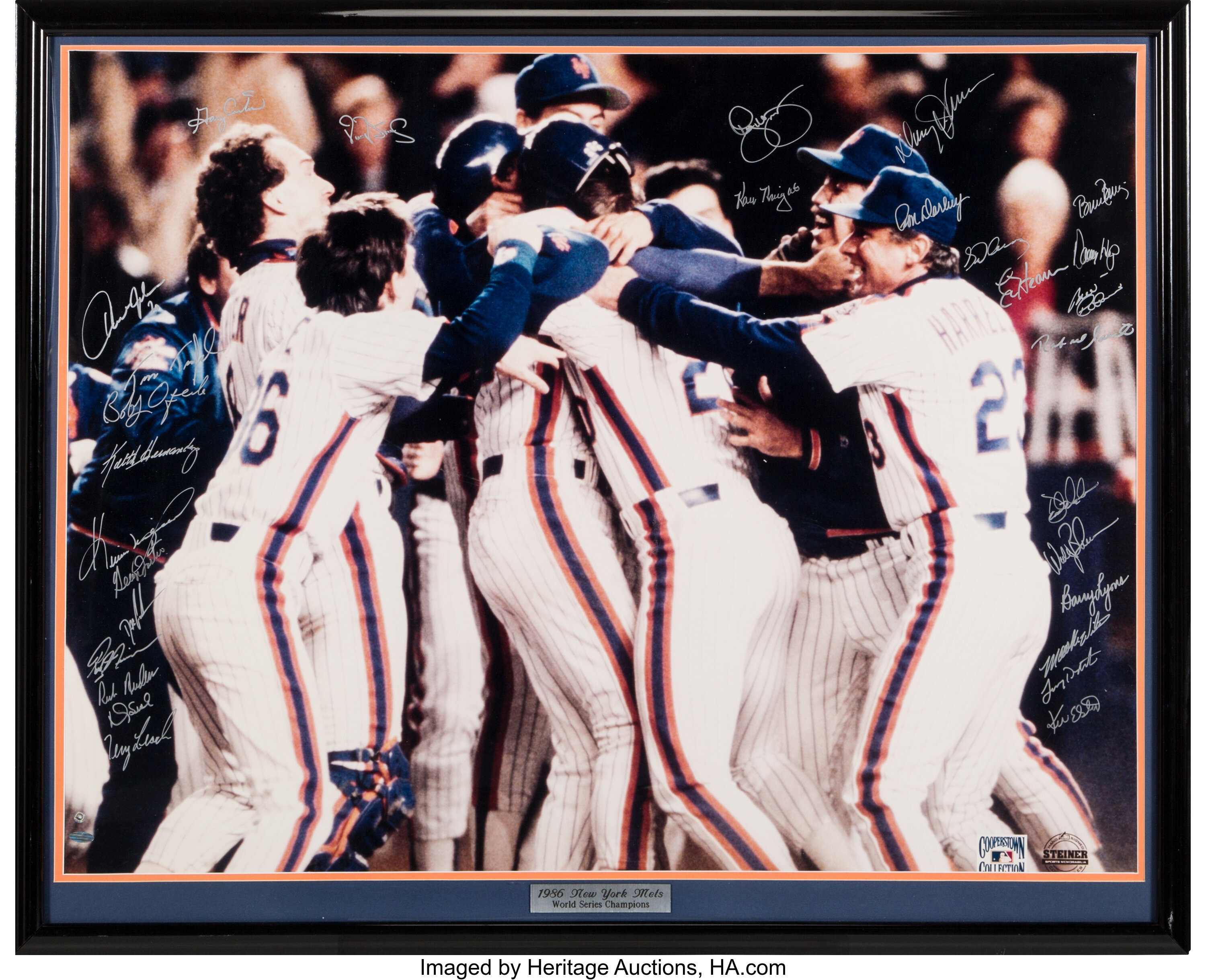 Lot Detail - 1986 Gary Carter New York Mets MLB Playoffs Game-Used