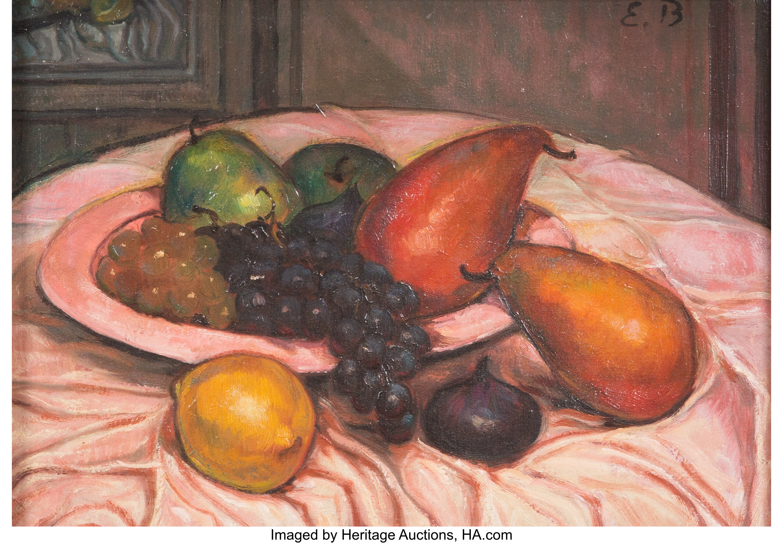 Emile Bernard French 1868 1941 Nature Morte Aux Fruits Circa Lot Heritage Auctions